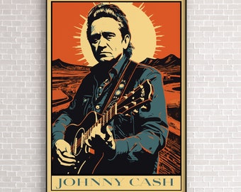 Original Design Johnny Cash Poster