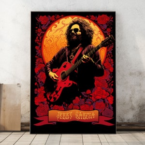 Deadheads: Original Jerry Garcia Poster Design!