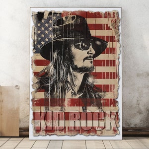 Kid Rock Poster, Kid Rock art