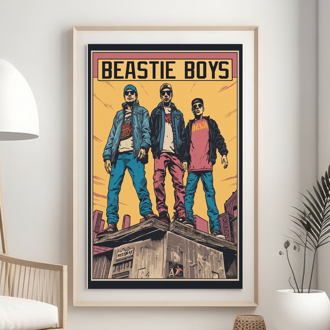 KOZIK BEASTIE BOYS シルクスクリーンポスター - メルカリ
