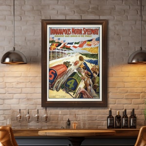 Indianapolis Motor Speedway Poster