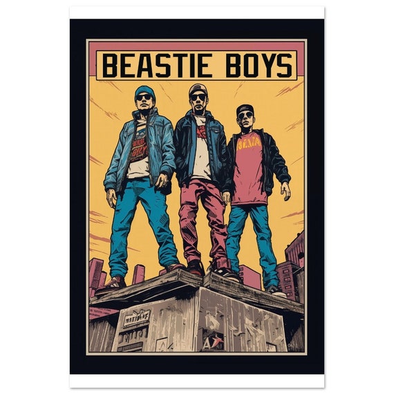 【額縁付き】A2 ポスター Beastie Boys アー写ポスター Amazon｜Beastie Boysビースティボーイズ成40周年 Check Your