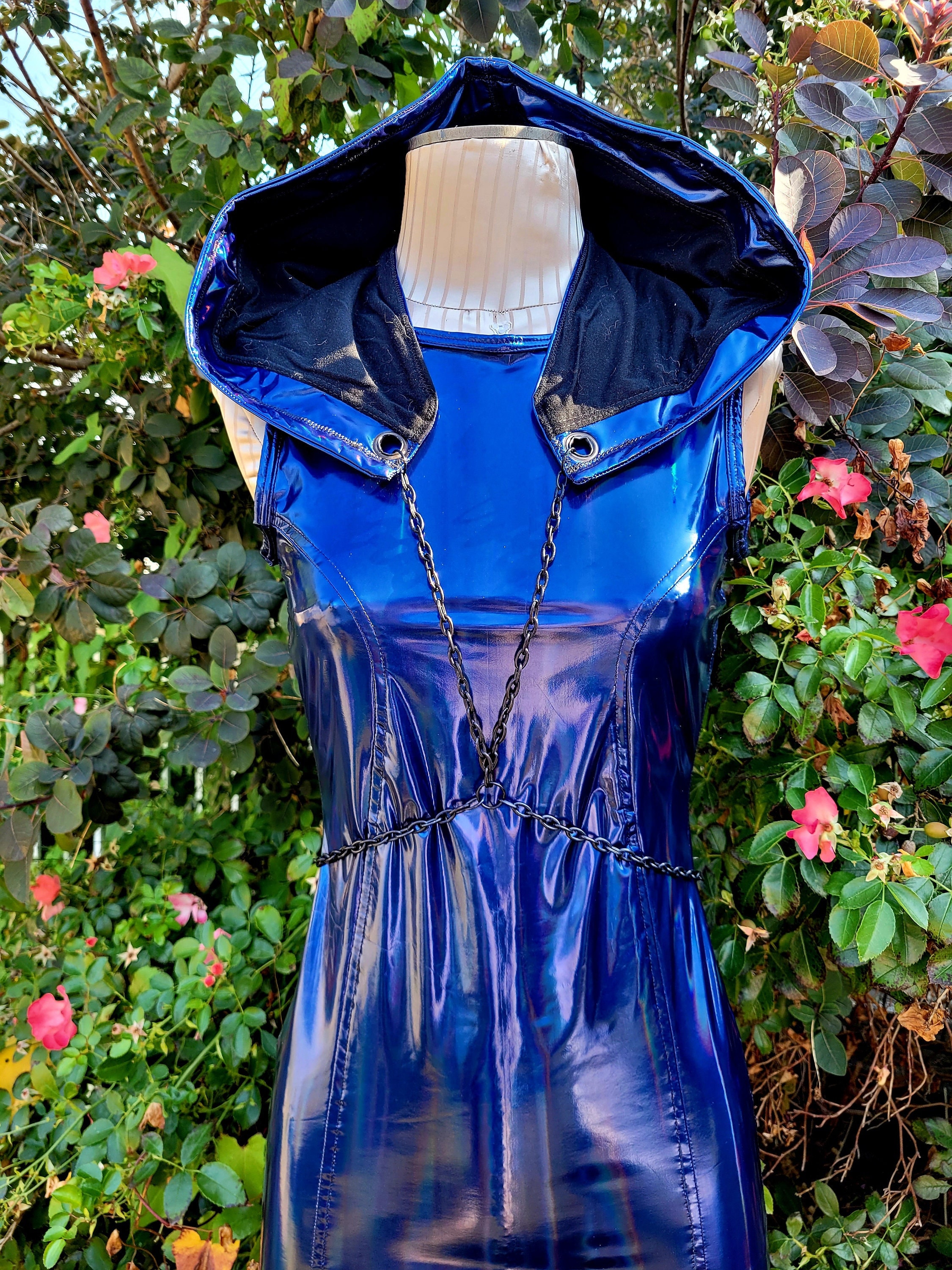Pvc strapless cheap dress
