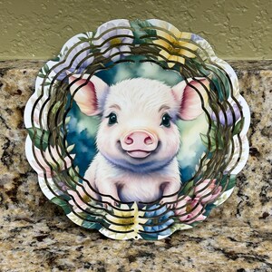 Super Cute Pig 8 Inch Wind Spinner