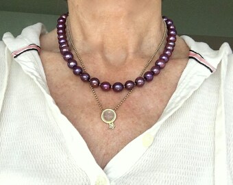 Pabrini presidential pearl sale necklace