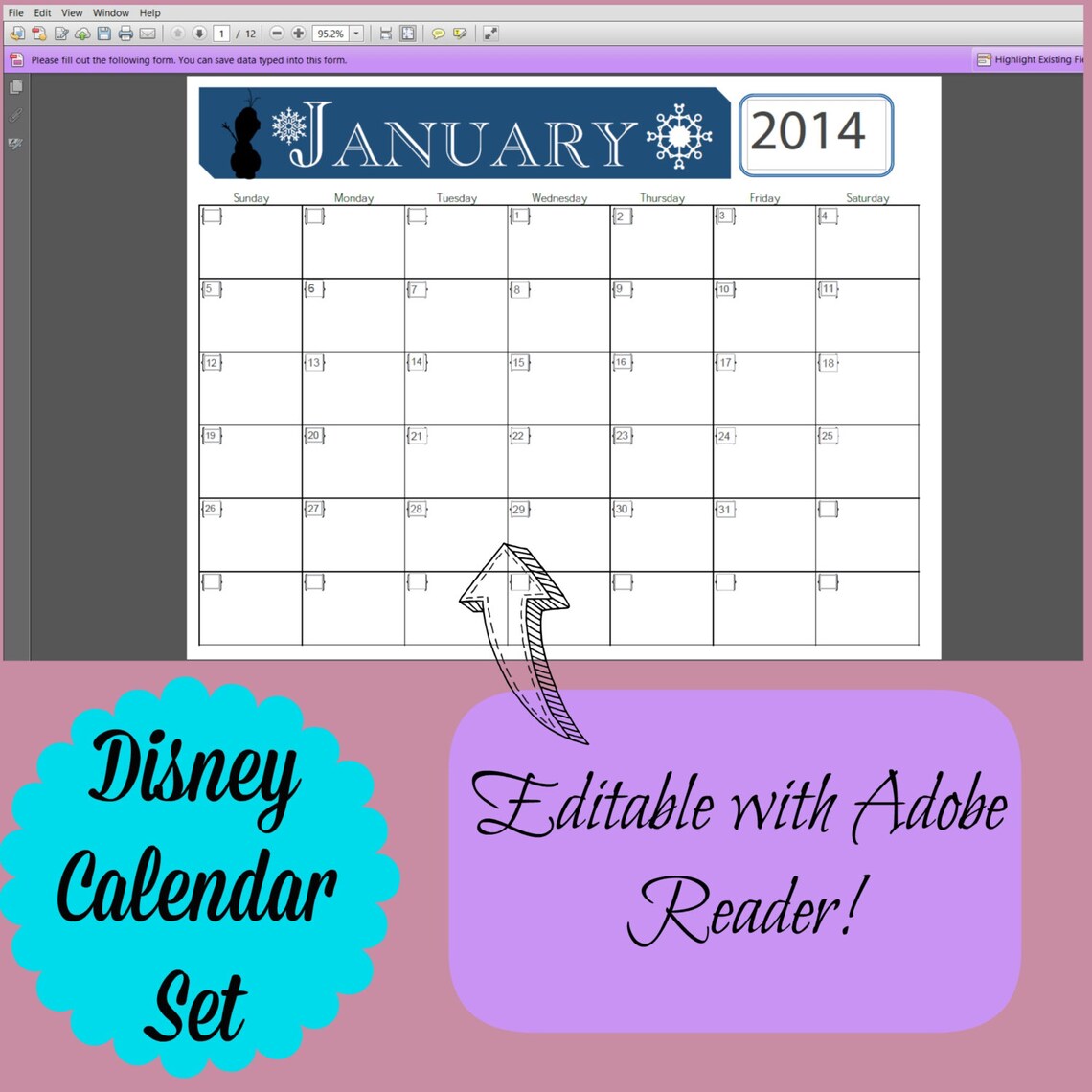 disney-themed-calendar-set-editable-pdf-calendar-disney-etsy