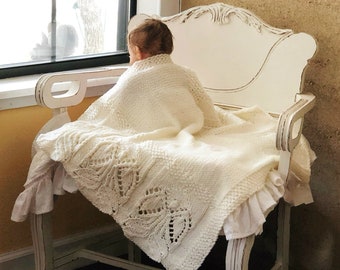 Angels Among Us Baby Blanket / Throw Pattern