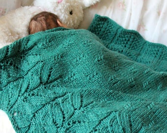 Manta de bebé de árbol de abeja / patrón de lanzamiento para adultos