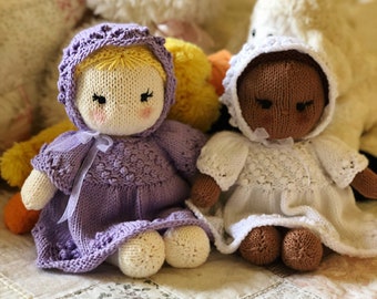 Pebbles and Peony Baby Doll Knit Pattern