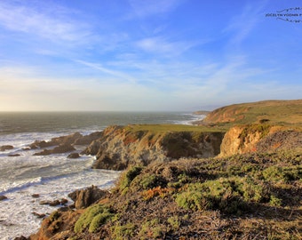Bodega Bay Coastline at Sunset