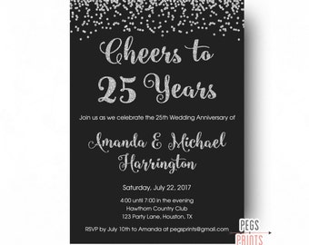 50th wedding anniversary invitations 50th anniversary etsy
