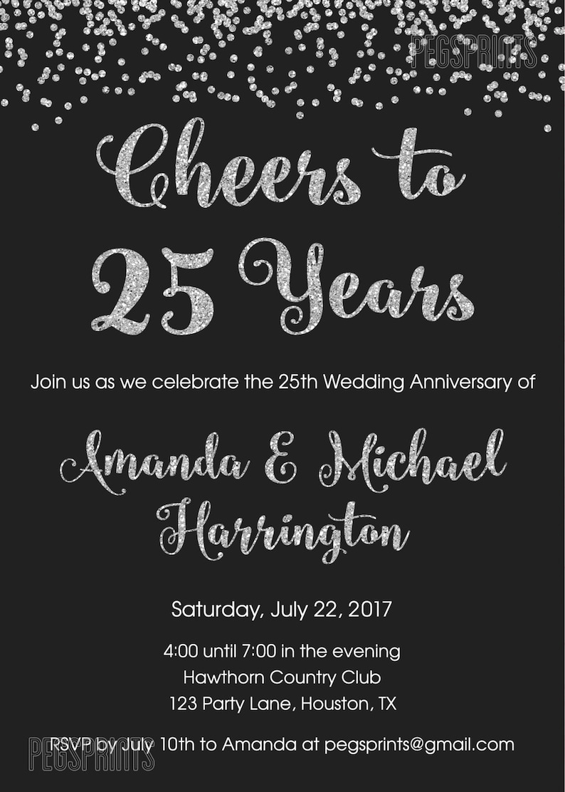 25th-anniversary-invitations-printable-25th-wedding-etsy