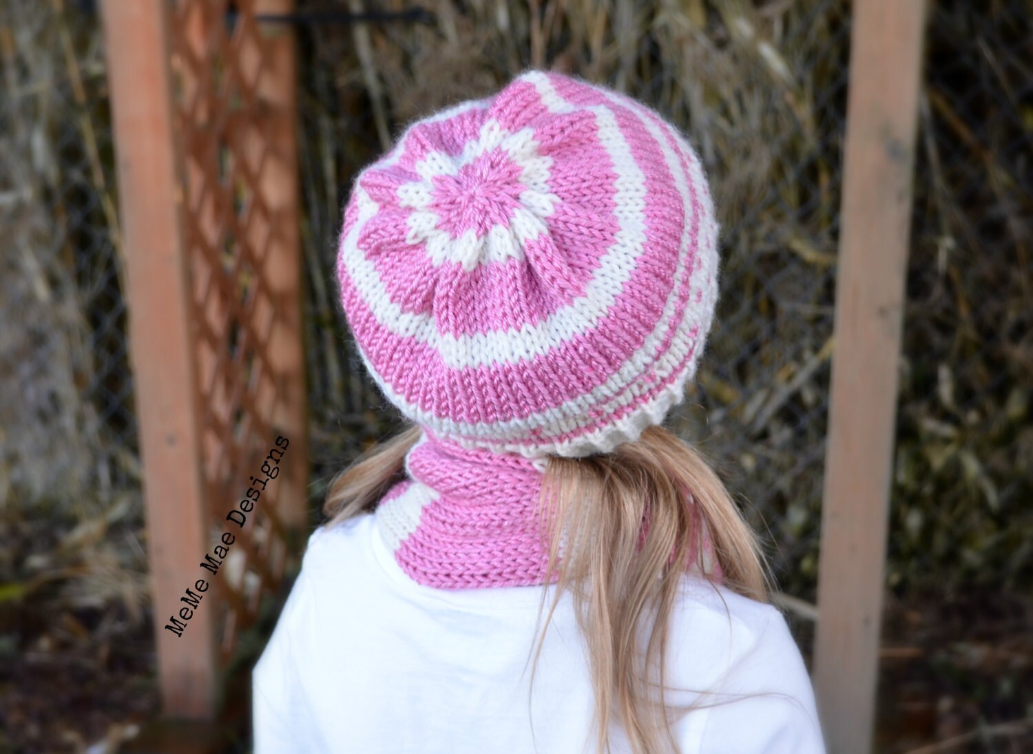 PATTERN BUNDLE - Hat and Scarf Pattern, Striped Hat, Wrapped up in You ...