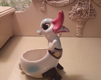 Vintage porcelain duck