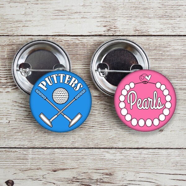 Putter or Pearls Gender Reveal Etsy
