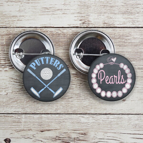 Putter or Pearls Gender Reveal Etsy