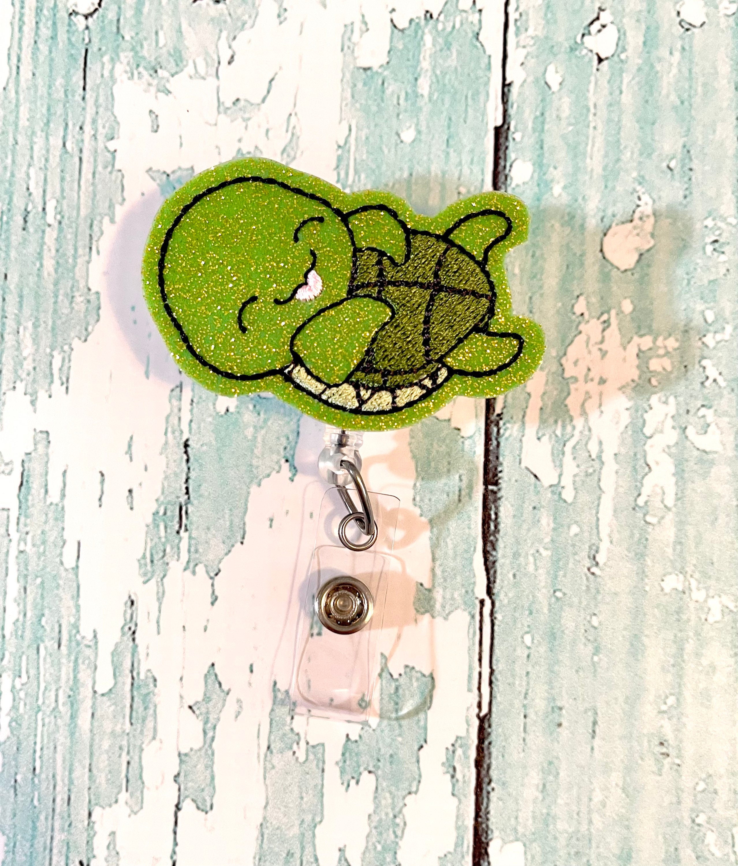 Sea Turtle Badge Reel Turtle Retractable ID Badge Holder Sea - View #8