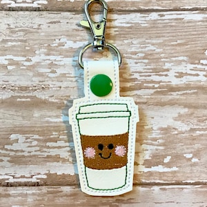 Starbucks Green Water Bottle Charm Zipper Pull & Keychain Add On Clip!!