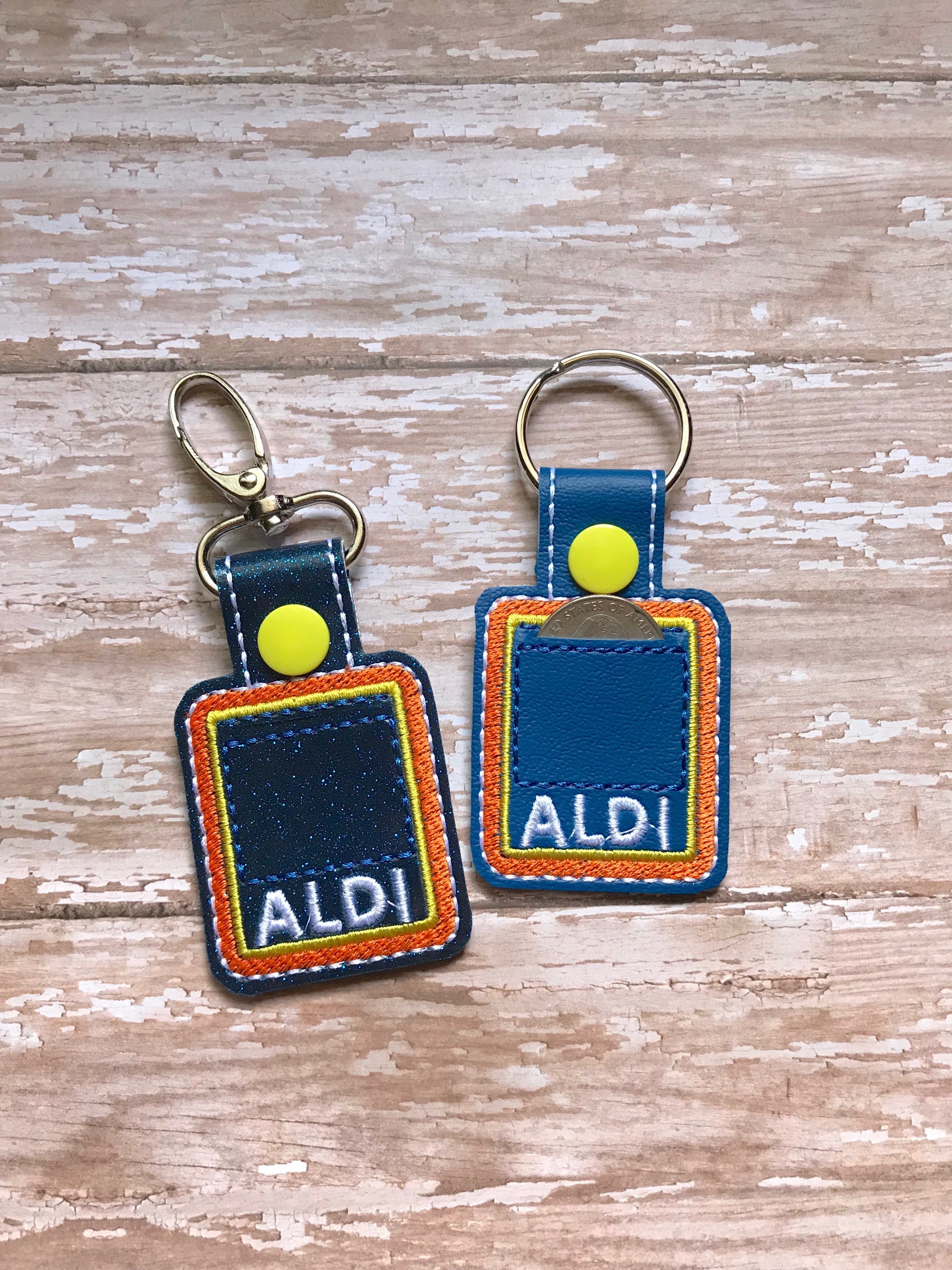 Aldi Quarter Holder Aldi Keychain Aldi Key Chain Aldi Etsy
