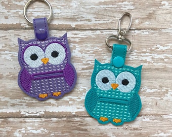 Aldi Quarter Holder, Aldi Keychain, Owl Quarter Holder, Aldi Key Chain, Aldi Quarter Keeper, Snap Tab, Key Fob---70 Colors