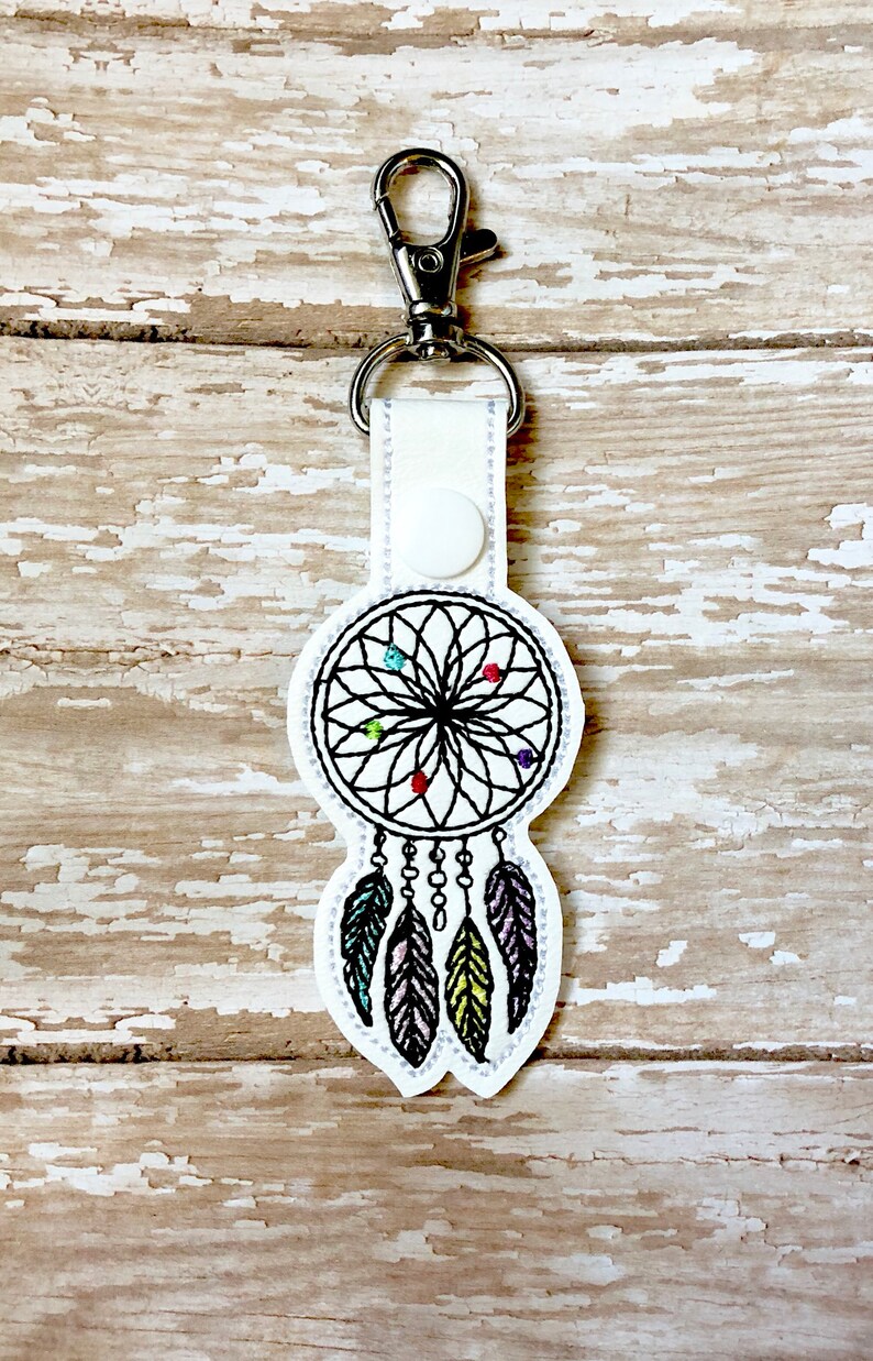 Dream Catcher Keychain Dreamcatcher Key Chain Dreamcatcher Etsy