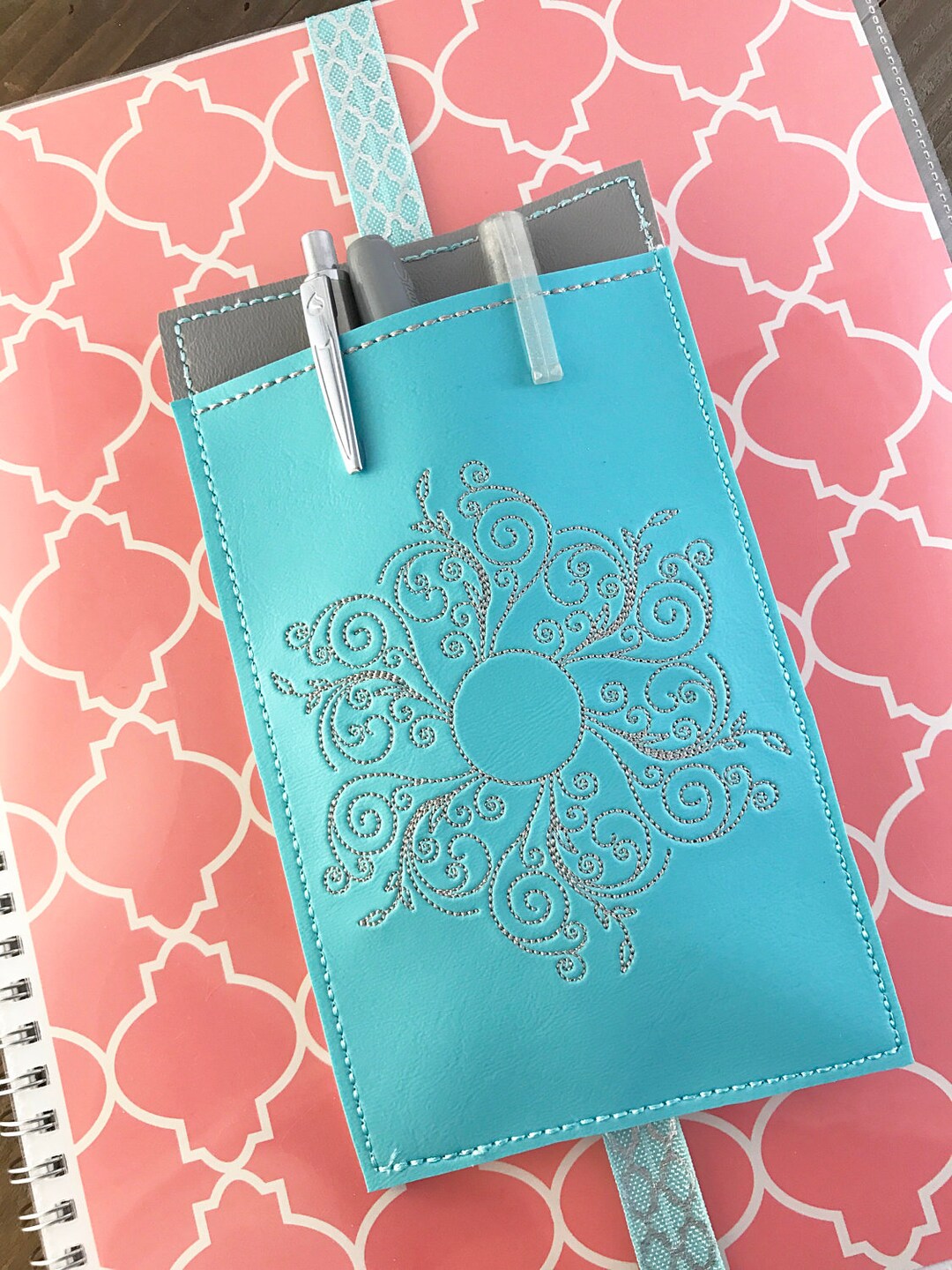 Planner Band, Book Band, Notebook Pen Pouch, Coloring Book Pouch, Pen