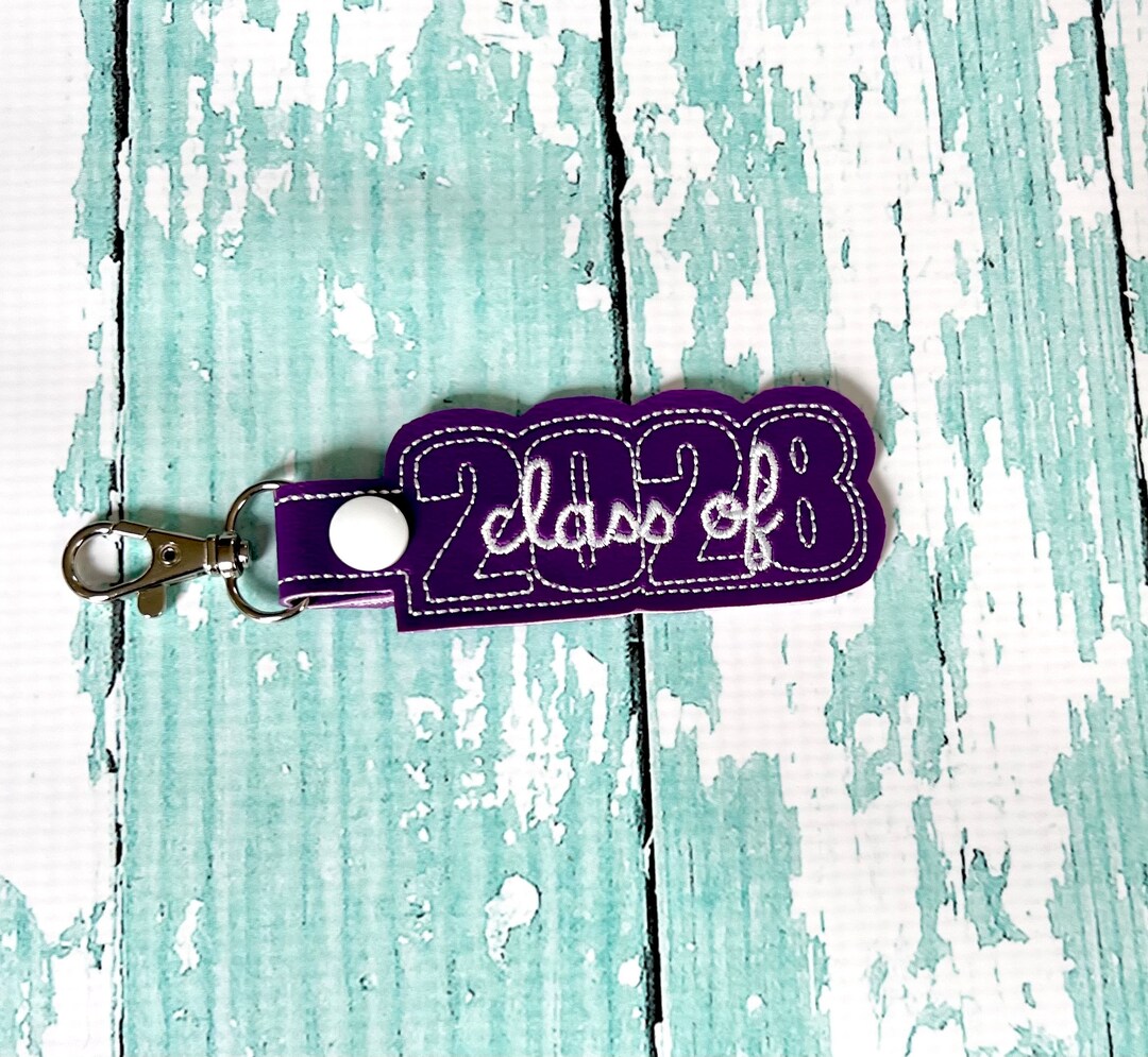 Class of 2028 Keychain, Class of 2028 Key Chain, 2028 Graduate Zipper