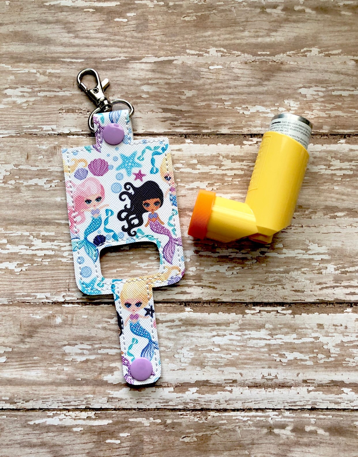 Mermaid Inheaker Mermaid Inhaler Holder, Mermaid Inhaler Keeper, Mermaid Inhaler Bag ...