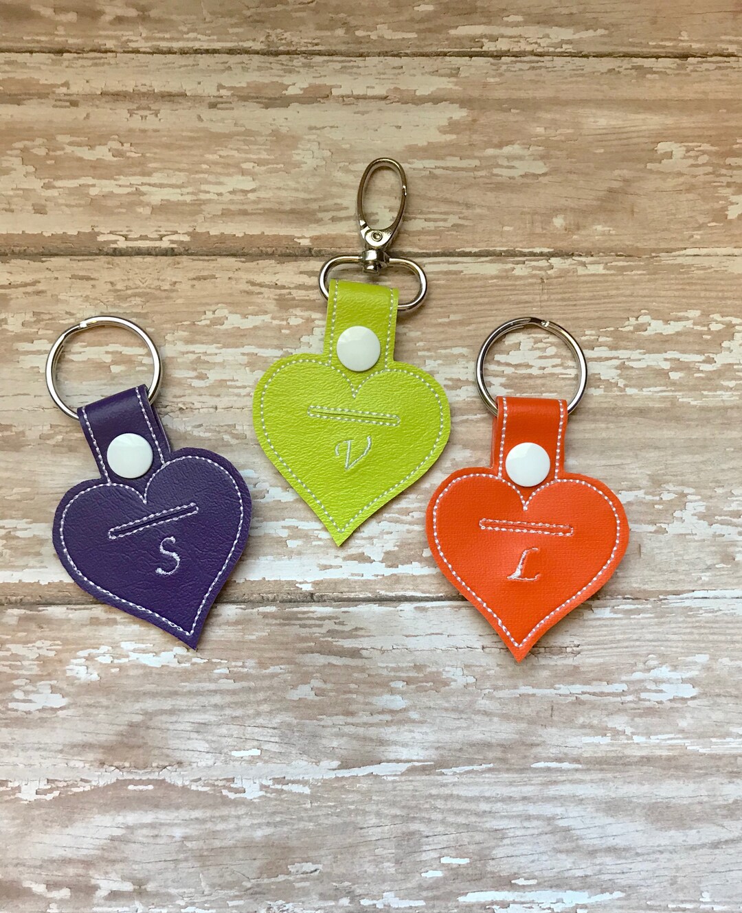 Heart Quarter Holder, Quarter Keychain, Personalized Key Chain, Quarter