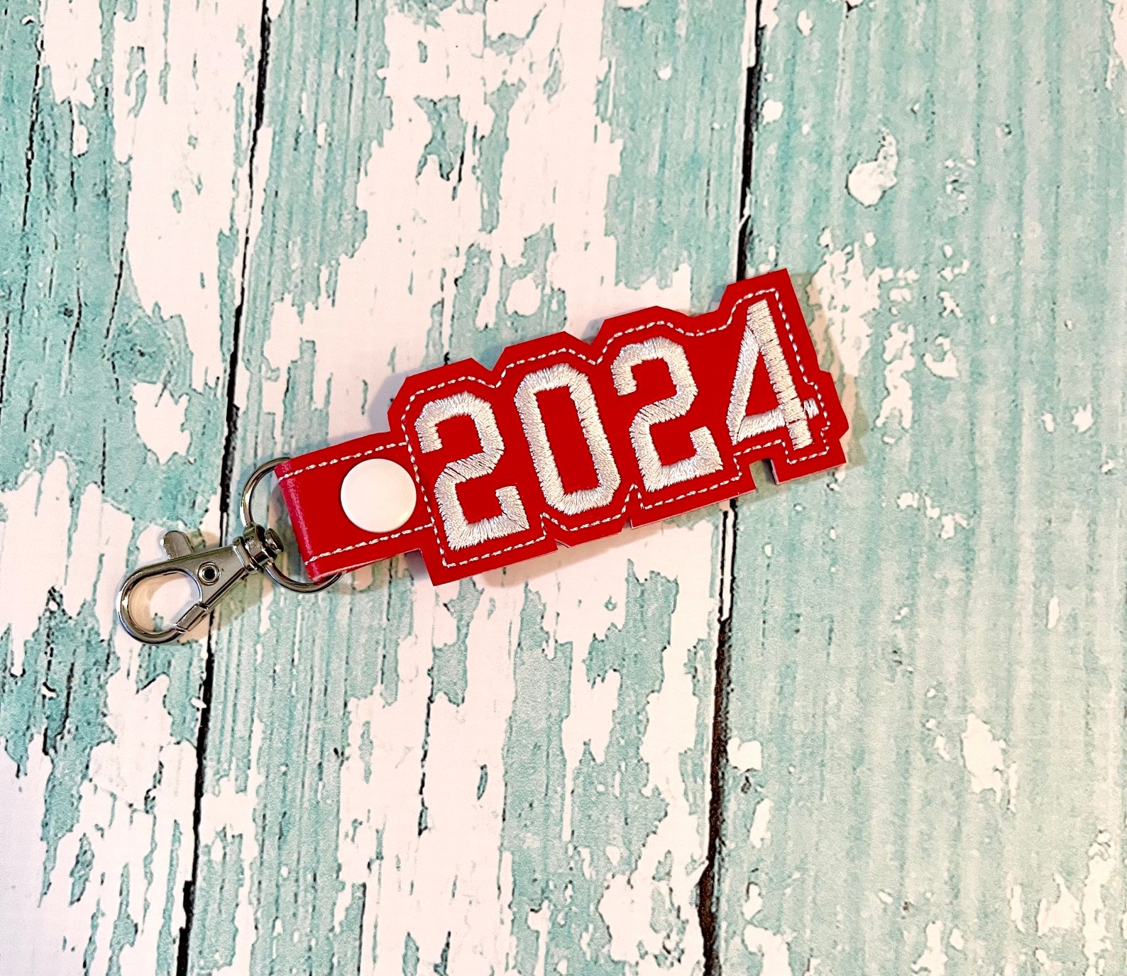 2024 Keychain Class of 2024 Key Chain 2024 Graduate Zipper Etsy