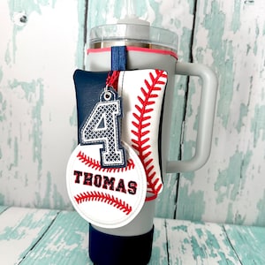 Bolsa para vaso de béisbol, bolsa para taza, mochila para vaso, porta accesorios para taza, bolsa para llave para vaso, usted elige el color --- ¡70 colores!