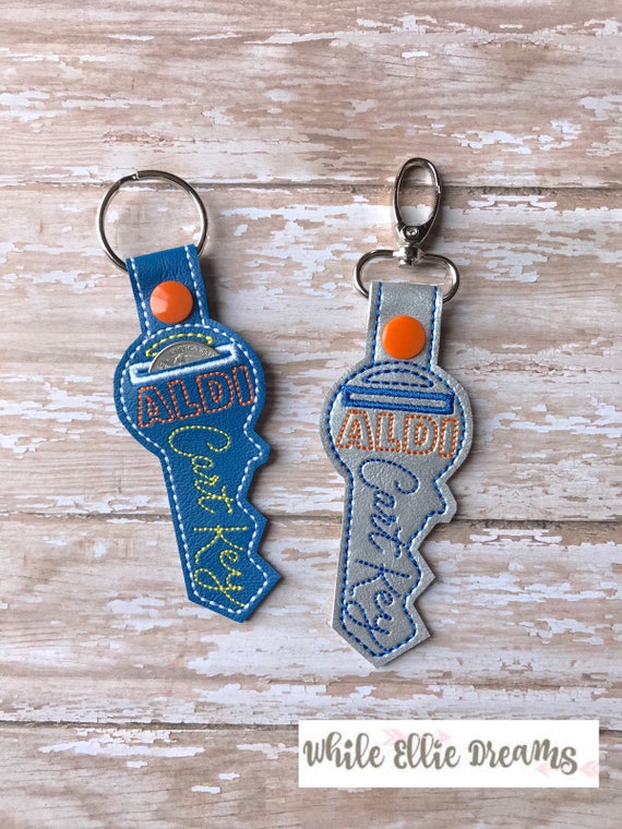 aldi quarter keychain