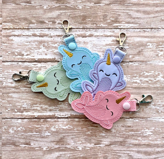 Narwhal keychain clearance