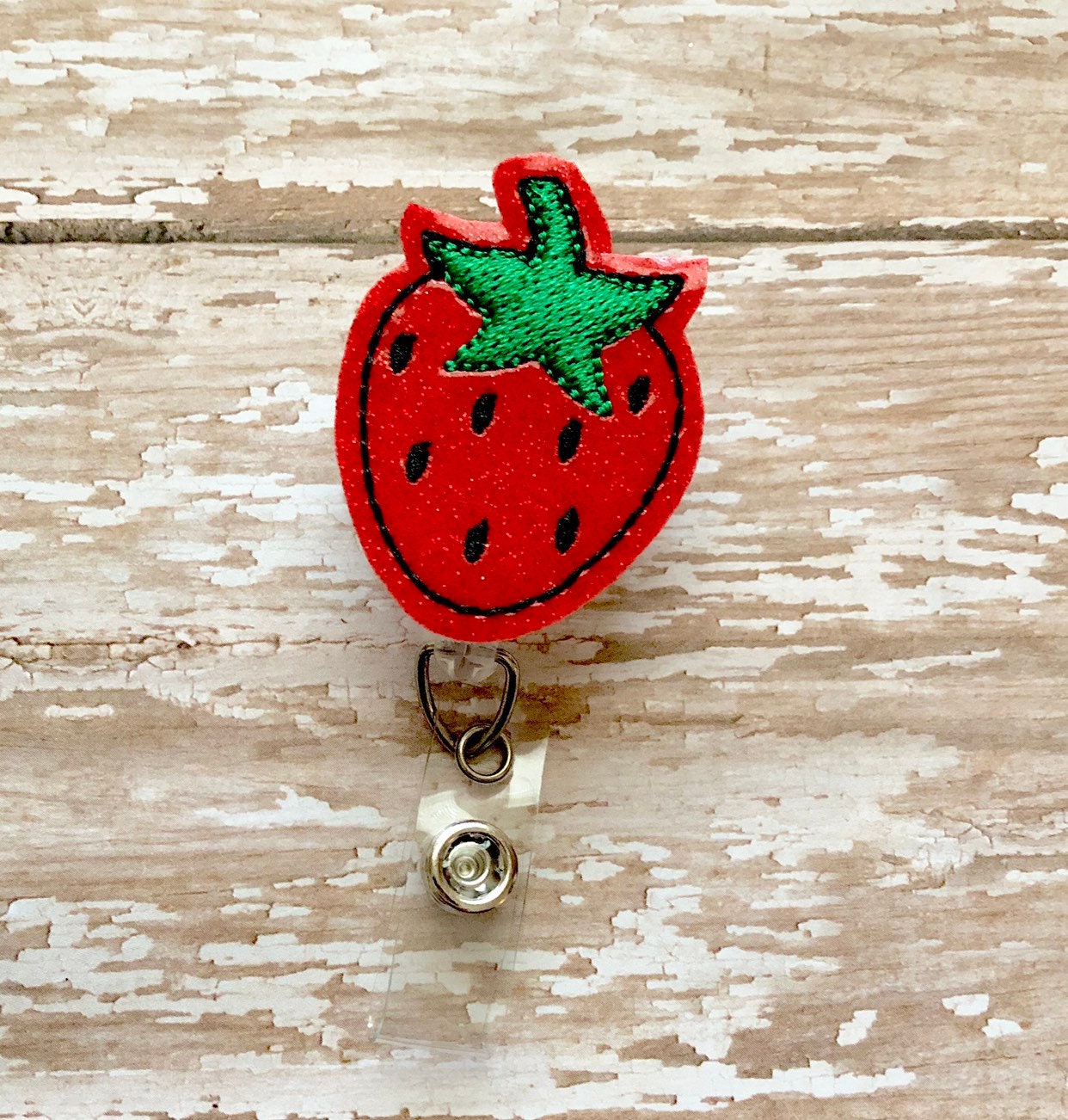 Strawberry Badge Reel, Nurse Badge Reel, ID Badge Reel, Retractable Badge  Reel, Hospital Badge Reel, Strawberry Badge Reel -  Canada