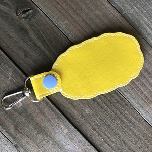 Just Breathe Keychain, Dandelion Key Chain, You choose from 70 Colors image 3