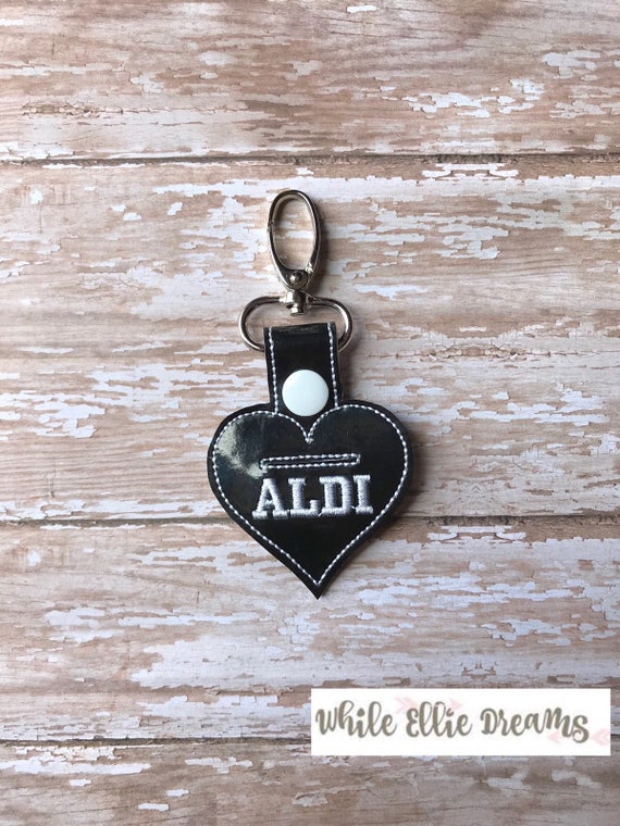 Aldi Keychain Aldi Quarter Keeper Aldi Key Chain Aldi Quarter Etsy