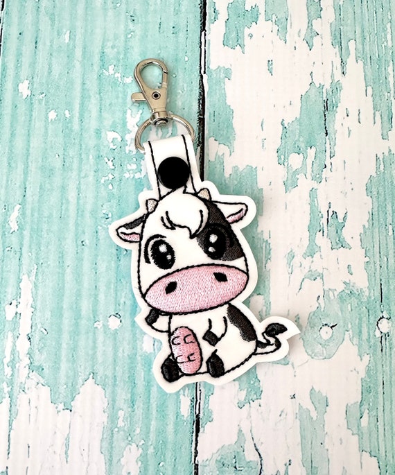 Periwinkle Cow Lanyard Periwinkle Cow Lanyard