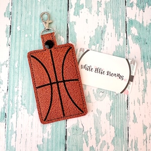 Porte-badge de basket-ball, porte-badge, porte-badge, porte-badge vertical, édition spéciale—- Porte-badge de basket-ball