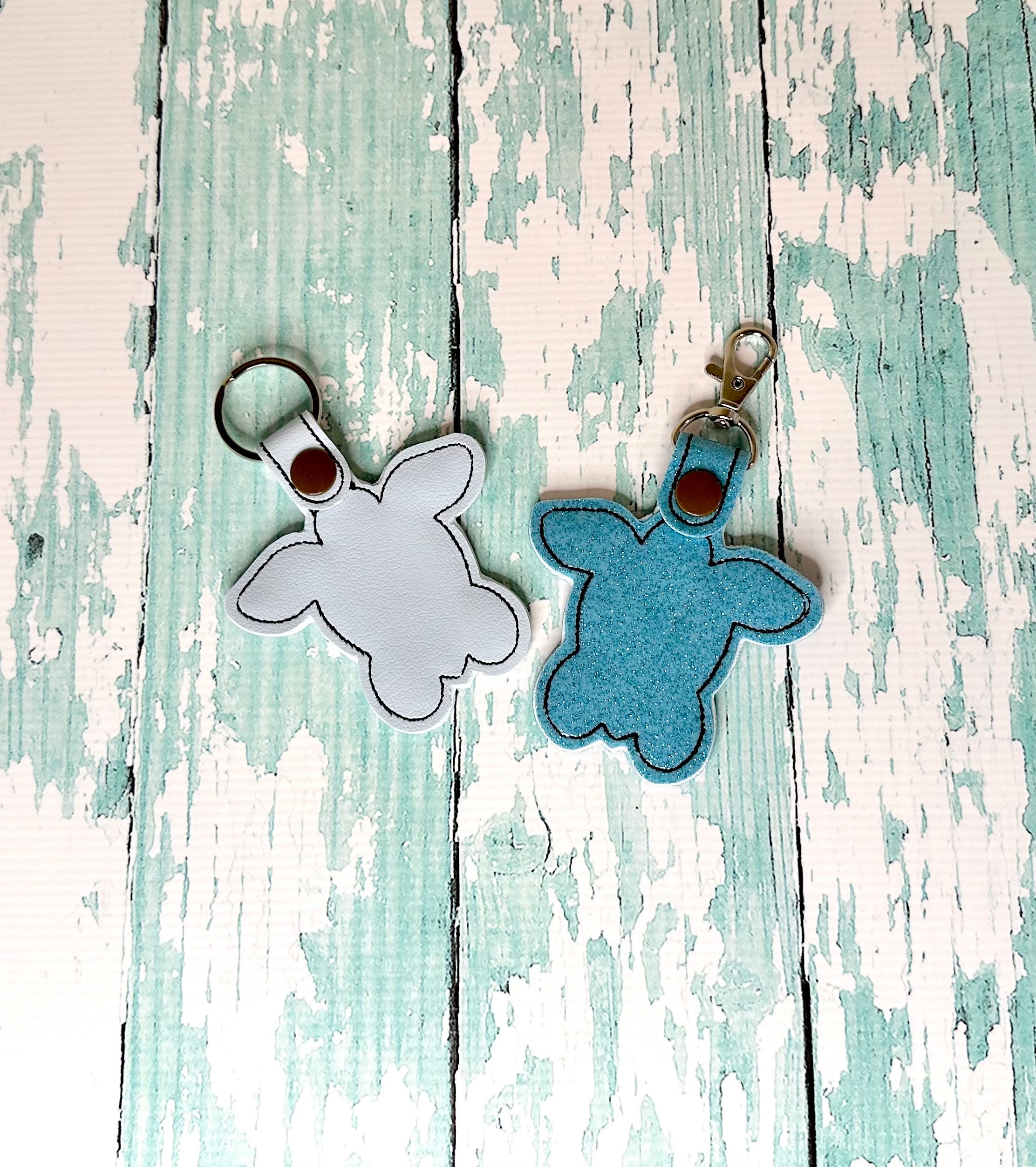 Sea Turtle Keychain, Sea Turtle Keychain, Turtle Zipper Pull, Sea ...