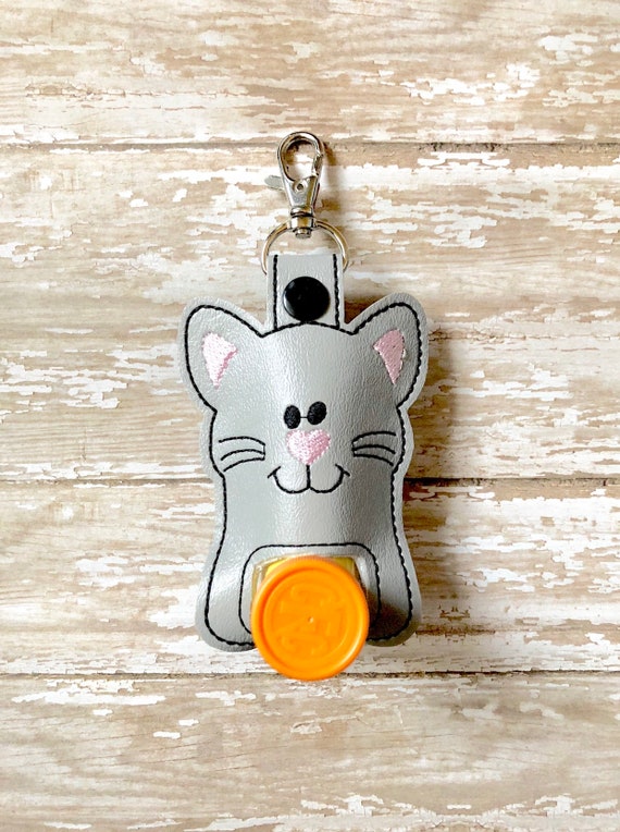 inhaler holder inhaler keychain Inhaler case zipper pull proair Ventolin inhaler glitter vinyl option