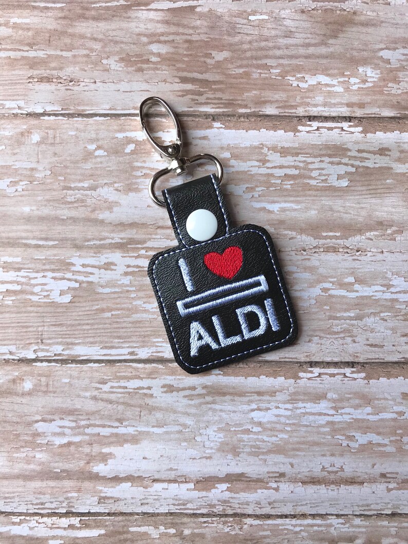Aldi Quarter Holder Aldi Keychain Aldi Key Chain Aldi Etsy
