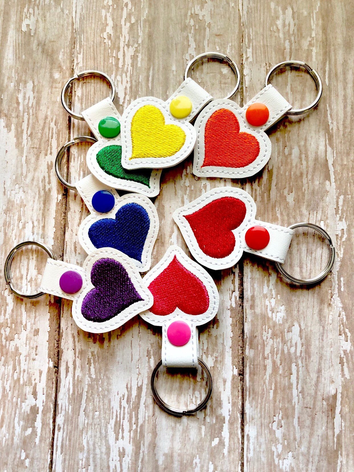 Puffy Love Tassel Keychains – CraftyChica