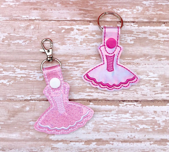 Ballerina Keychain Ballet Key chain Tutu Zipper Pull Etsy