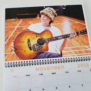 SUGA BTS Wall Calendar 2025: Kpop A3 Size