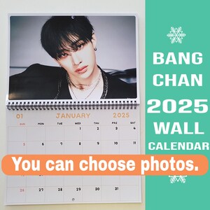 Bang Chan Streu Kinder Kalender 2025 / Bang Chan Kalender 2025 / Streu Kinder Kalender 2025 Bang Chan Wandkalender 2025 Du kannst 13 Fotos auswählen