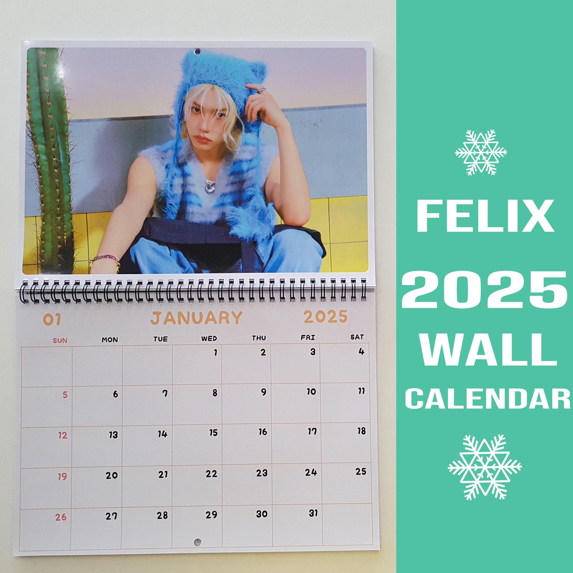 Amazon.com: KPOP IDOL Group 2024 New Wall Calendar (BLACK