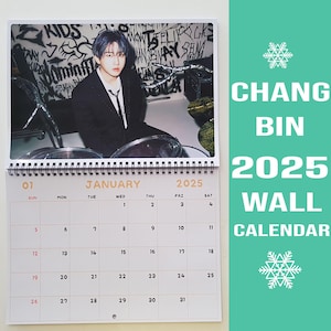Changbin Streukinder Kalender 2025 / Changbin Kalender 2025 / Streukinder Kalender 2025 Changbin Wandkalender 2025 KPOP Kalender 2025