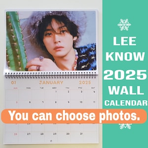 Lee Weiß Stray Kids Kalender 2025 / Lee Weiß Kalender 2025 / Stray Kids Kalender 2025 Lee Weiß Wandkalender 2025 Du kannst 13 Fotos auswählen