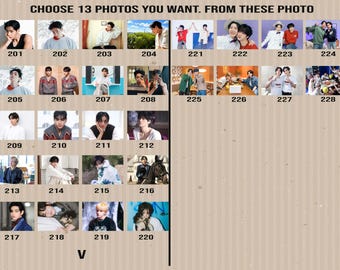 BTS歴代wallカレンダー BTS OFFICIAL | 2025 12 x 24 Inch Monthly Square Wall