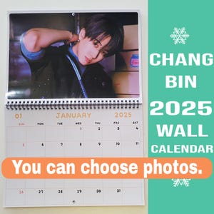 Changbin Streu Kinder Kalender 2025 / Changbin Kalender 2025 / Streu Kinder Kalender 2025 Changbin Wandkalender 2025 Du kannst 13 Fotos auswählen